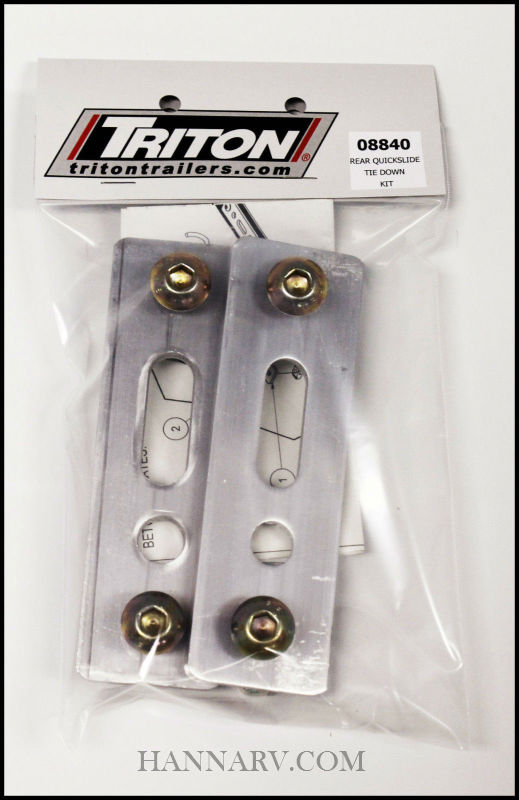 Triton 08840 Quick Slide Tie Down Kit -2 Pack - Includes 4 Tie Downs Total